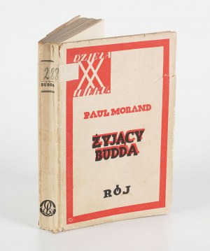 MORAND Paul - The Living Buddha [1929] [cover by Tadeusz Gronowski].