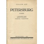 ASZ Shalom - Petrohrad. Román [první vydání 1931].
