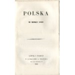 KLACZKO Julian - Polen im Jahr 1860 [Leipzig - Paris 1861].