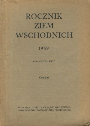 Ročenka východních území [1939].