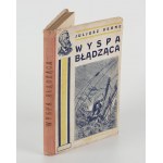 VERNE Jules - Wandering Island. Travel novel with illustrations [1930s].