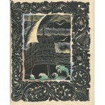 STĘPOWSKI Janusz - Legenda o masztowej sośnie [1934] [opr. graf. Atelier Girs-Barcz] [ručně kolorovaná kniha].
