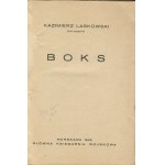 LASKOWSKI Kazimierz - Box [1932] [obálka Girs-Barcz Atelier].