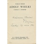 HEMAR Marian - Adolf the Great. Pamphlet and digressions [first edition London 1943] [cover Lewitt-Him] [AUTOGRAPH AND DEDICATION].