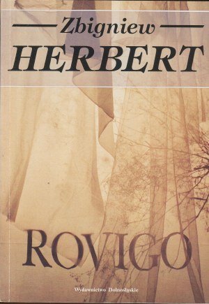 HERBERT Zbigniew - Rovigo [first edition 1992] [AUTOGRAPH AND DEDICATION].
