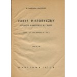 HNATKIEWICZ Władysław - Zarys historyczny rozwoju homeopatii w Polsce [1935] [AUTOGRAF A DEDIKACE].