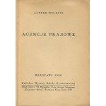 WILECKI Alfred - Agencje prasowe [1936]