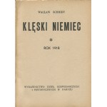 SCHMIDT Waclaw - Německé katastrofy. 1918 [Paříž 1939?]