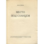 INBER Vera (Инбер Вера) - Místo pod sluncem [první vydání Berlín 1928].