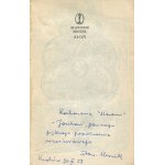 MROŻEK Slawomir - Elephant [first edition 1957] [il. Daniel Mróz] [AUTOGRAPH AND DEDICATION].
