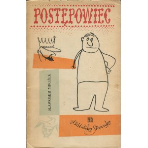 MROŻEK Slawomir - Postępowiec [první vydání 1960] [AUTOGRAF A DEDIKACE].
