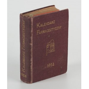 Kalendarz farmaceutyczny na rok 1934
