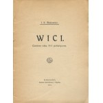 IŁŁAKOWICZÓWNA Kazimiera - Wici. Cieniom roku 1914 poświęcone [První vydání 1914].