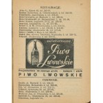Illustrated guide to Lviv with city plan [1938].