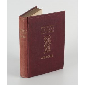 GALCZYŃSKI Konstanty Ildefons - Poems [1946] [ill. Jan Knothe].