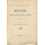 Rocznik Krakowski. Tom IV [1900] [okł. Stanisław Wyspiański]