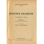HEINRICH Antoni - Stavba kánoí. S 63 výkresy v textu [1938] [jako příloha plány M. Plucinského P17].