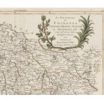 [Map] ZATTA Antonio, ZANONI Rizzi - LiI Palatinati di Posnania, Gniesno, Brest, Kalisz e Inowrocław [Venice 1781].