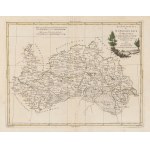 [Map] ZATTA Antonio, ZANONI Rizzi - Li Palatinati di Novogrodek, Podlachia e Brzesk Littew [Venice 1781] [Grand Duchy of Lithuania].