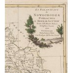 [Map] ZATTA Antonio, ZANONI Rizzi - Li Palatinati di Novogrodek, Podlachia e Brzesk Littew [Venice 1781] [Grand Duchy of Lithuania].