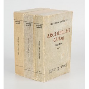 SOŁZENICYN Aleksandr - Archipelago GULAG 1918-1956. Pokus o literární analýzu [soubor 3 svazků] [první vydání Paříž 1974-1978].
