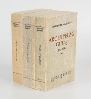 SOŁZENICYN Aleksandr - The Gulag Archipelago 1918-1956. An attempt at literary analysis [set of 3 volumes] [first edition Paris 1974-1978].