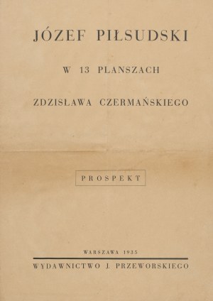 Prospectus of Zdzislaw Czermanski's album 