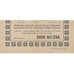 [placard] Price list of food products. The City Council of the City of Sosnowiec announces that the following prices apply to sales in stores (...) [1914].