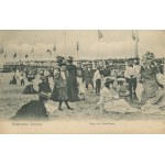 [Postcard] Sopot. Ostseebad Zoppot. Steg und Strandleben (Pier and beach) [ca. 1900].
