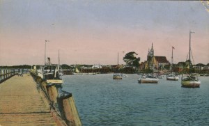[Pohlednice] Hel. Ostseebad Hela. Rybářské lodě [kolem roku 1900].