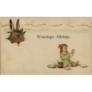 [pocztówka] Wesołego Alleluja [1916]