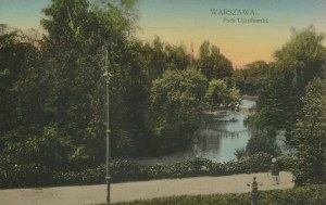 [pocztówka] Warszawa. Park Ujazdowski