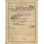 Military booklet of Kazimierz Kierski (1908-1944) [1st Tank Regiment].