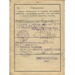 Military booklet of Kazimierz Kierski (1908-1944) [1st Tank Regiment].