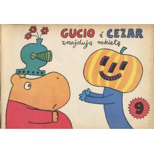 BOGLAR Krystyna - Gucio i Cezar znajdują rakietę [wydanie pierwsze 1975] [il. Bohdan Butenko]