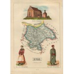 [Map] BAZEWICZ Jozef Michal - Przasnyski district of Plock gubernia [1907].