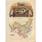 [Map] BAZEWICZ Józef Michał - Mławski district of Plock gub. [1907].