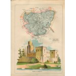 [Map] BAZEWICZ Jozef Michal - Tureck district of Kaliska gub. [1907].
