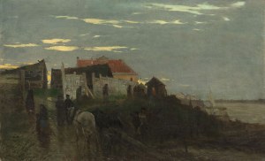 Maksymilian Gierymski, Nad Wisłą, 1873