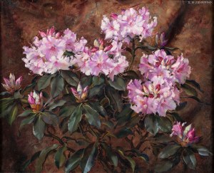Stanisław Ejsmond, Różowy rododendron, ok. 1925