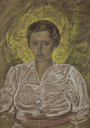Stanisław Ignacy Witkiewicz Witkacy, Portret kobiety, 9 VIII 1938