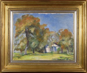 Wojciech WEISS (1875-1950), Sad, ok. 1940