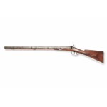Double-barreled percussion rifle Hronek Strakonitz | Böhmen / Tschechien, Czech / Bohemian