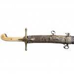 Arab-type saber with European headstock, France or England, 19th century.