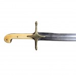 Arab-type saber with European headstock, France or England, 19th century.