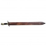 Spanish saber / machete with Minerva's head, Solingen, 19th century.