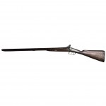 Double-barreled hunting rifle