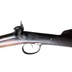 Dvouhlavňová lovecká puška, 19. století.