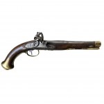 Pair of rock pistols, Tula manufactory, 18th century.