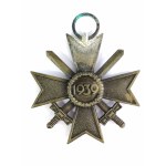 Krzyż Zasługi Wojennej z mieczami II klasy (KVK), III Rzesza, 1939
